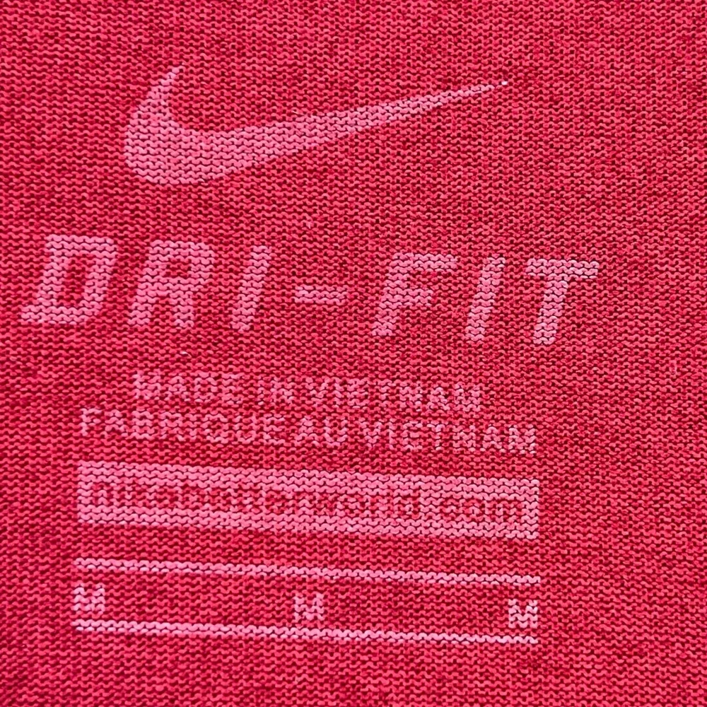 Nike Alabama Crimson Tide Roll Tide Dri-FIT Shirt Mens Medium Red NCAA Football